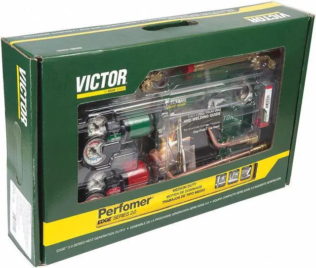 Alt view image 2 of 5 - Victor - 0384-2125 - Victor Model 540/510 Performer EDGE 2.0 Medium Duty Acetylene Cutting/Heating/Welding Outfit