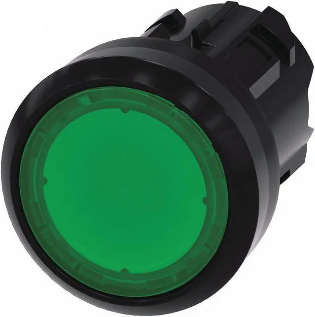 Alt view image 2 of 2 - SIEMENS 3SU1001-0AA40-0AA0 Push Button Operator,22mm,Polyamide Head