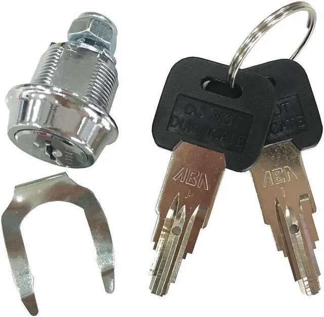 Alt view image 2 of 2 - WESTWARD 07-19D Lock and Key Set for 48ZF02