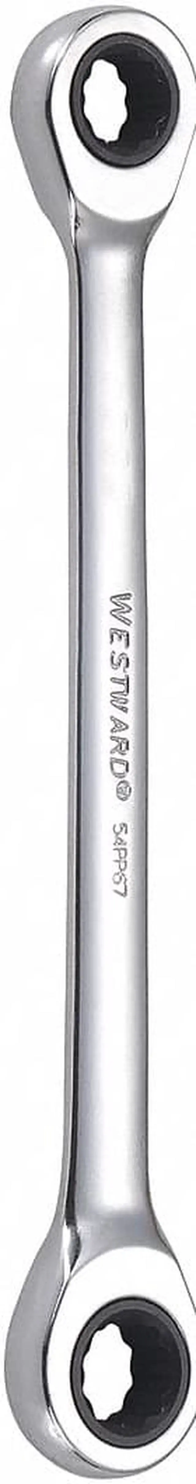 Alt view image 2 of 2 - WESTWARD 54PP67 Ratcheting Box End Wrench,5" L