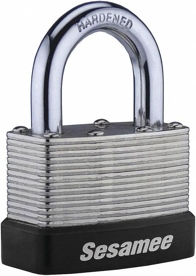 Main image of CCL 436L Combination Padlock, Bottom, Black/Silver