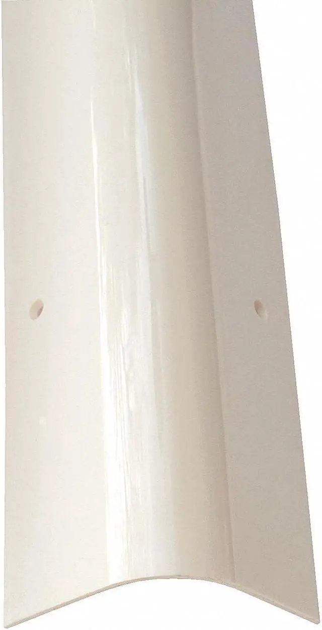 Main image of VESTIL PVC-48R-WH Corner Guard, White, 3"W X 48"H