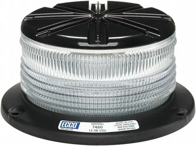 Alt view image 2 of 2 - ECCO 7460CA Beacon Light,Amber,3-7/64" H