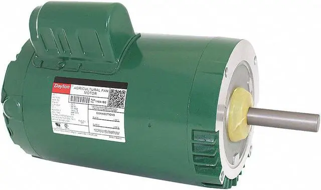 Alt view image 2 of 2 - DAYTON 1YBA1BG Poultry Fan Motor,PSC,TEAO,1 HP,850 RPM