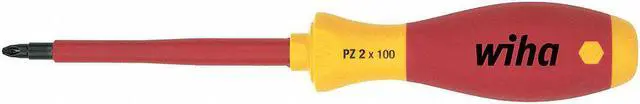 Main image of Wiha Tools Insulated Pozidriv Screwdriver, #0 HAWA 32400