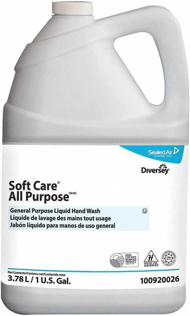 Alt view image 2 of 6 - Soft Care Fresh Lemon Tea,  Liquid,  Hand Soap,  1 gal.,  Jug,  Soft Care,  PK 4