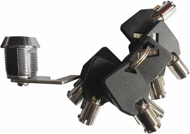 Alt view image 2 of 2 - WESTWARD TTLK002G Lock Set For Chest Series