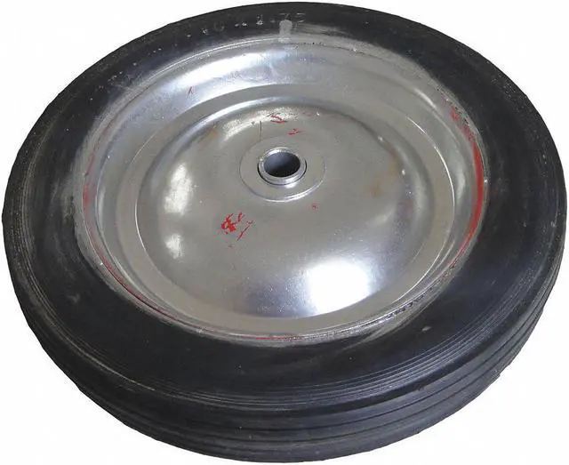 Alt view image 2 of 2 - DAYTON MH26W61201G Rubber Wheel 10 In.