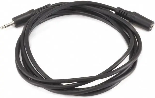 Alt view image 4 of 10 - Stereo Audio Headphone Extension Cable 3.5mm - 6 FT