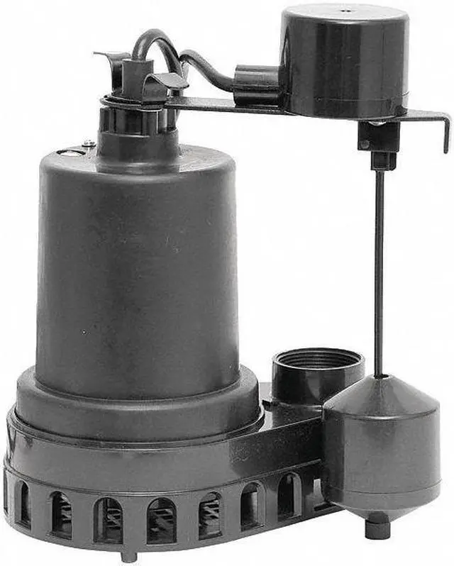 Main image of Dayton Sump Pump, Cast Iron, 1/2 HP 92541