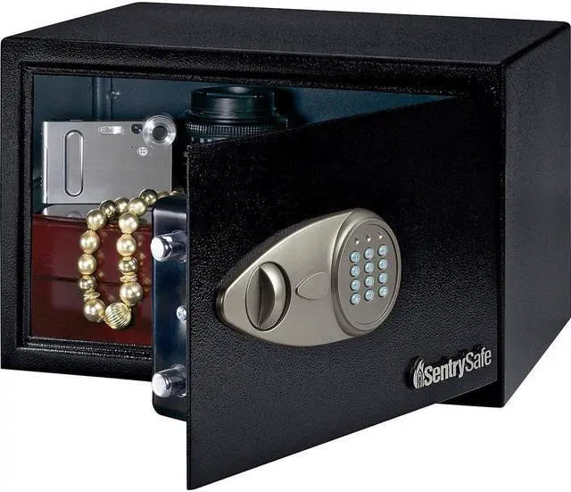 Main image of Sentry Electronic Safe Override Key 13-3/4"x10-3/5"x8-7/10" BLK X055