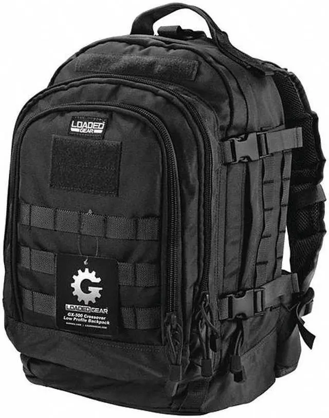 Alt view image 13 of 16 - GX-500 Crossover Utility Backpack, Black