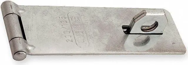 Main image of Abus Conventional Fixed Staple HaspH x 1-7/8"W x 5-1/4"L, Natural Finish 200/135