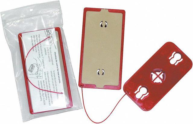 Alt view image 2 of 3 - ZIPWALL TPH1 ZipWall Replacement Head/Plate Pack