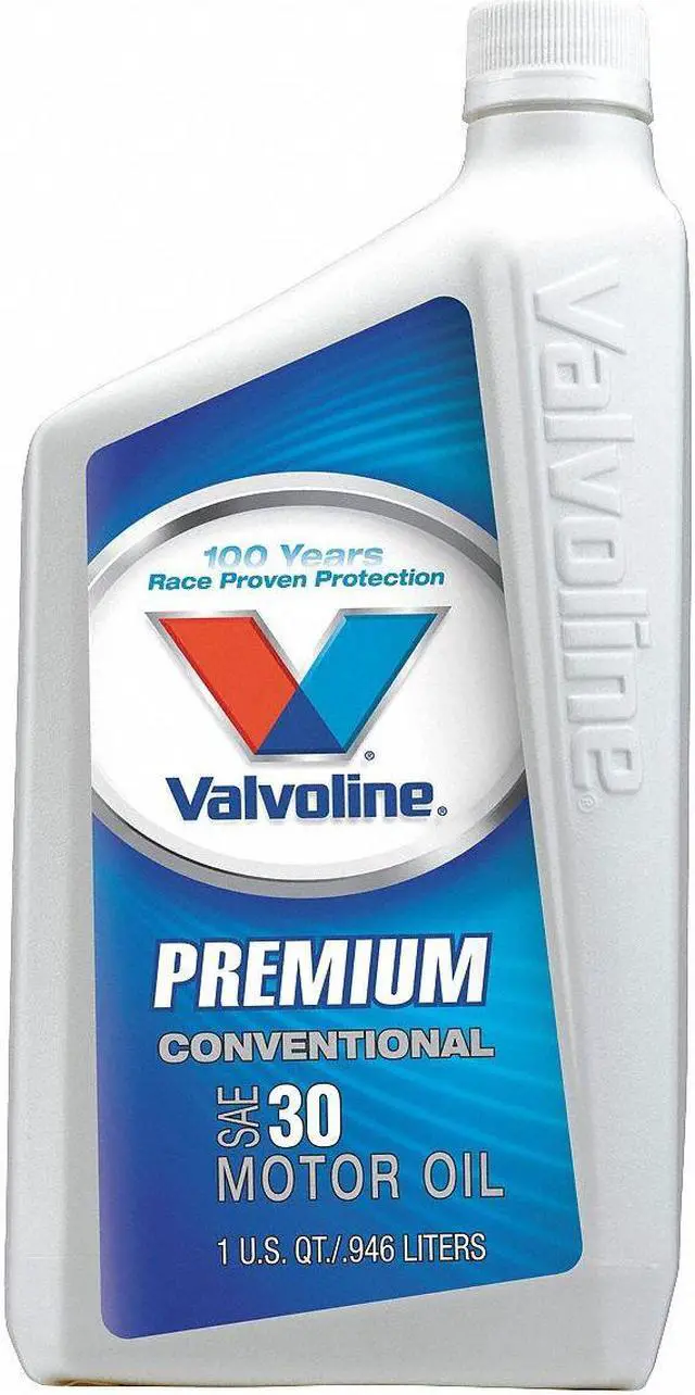 Alt view image 3 of 5 - Valvoline Motor Oil, SAE 30W, Conventional, 1 Qt. VALVOLINE 797978