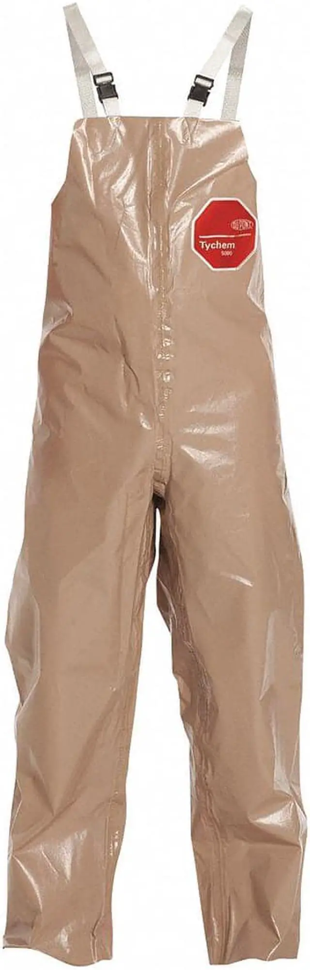 Main image of Unisex Bib Overall, Lining Material: Non-Woven Polypropylene, Inseam: 30", Tan