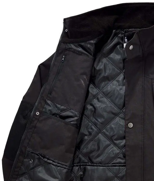 Alt view image 2 of 2 - Ergodyne 41115 N-Ferno 6466 Thermal Jacket with 500D Nylon Shell - X-Large, - Black