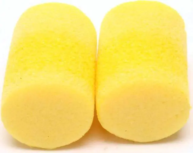 Alt view image 11 of 13 - 3M E·A·R Classic Single-Use Earplugs, Cordless, 29NRR, Yellow