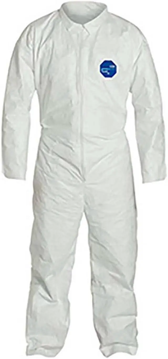Alt view image 3 of 7 - Dupont Tyvek Coverall Zip Ft  Size Xl
