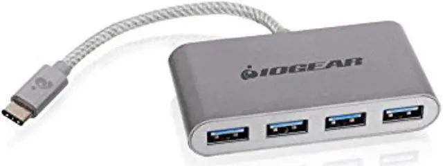 Main image of iogear hub-c - usb-c to 4-port usb-a hub, guh3c14