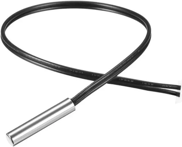 Main image of 10K NTC Thermistor Probe 15.7 Inch Stainless Steel Sensitive Temperature Temp Sensor for Air Conditioner
