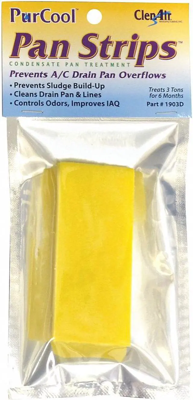 Main image of NU-CALGON 61043 Condensate Pan Treatment,Solid,Yellow