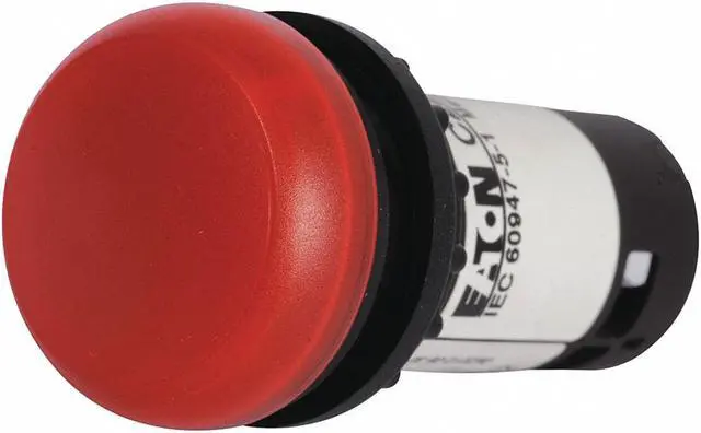 Main image of EATON C22-L-R-120 Raised Indicator Light,Red,120VAC