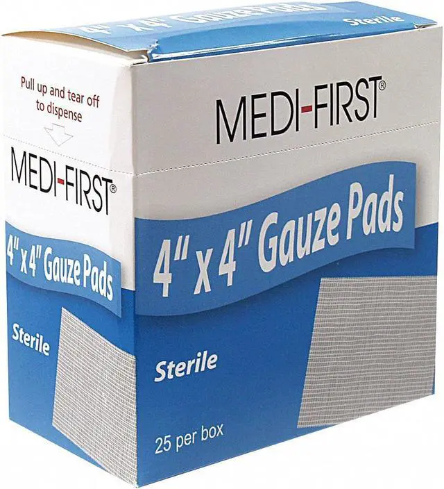Alt view image 3 of 5 - MEDIQUE 62073 Gauze Pad, Sterile, 12 Ply Cotton, PK25