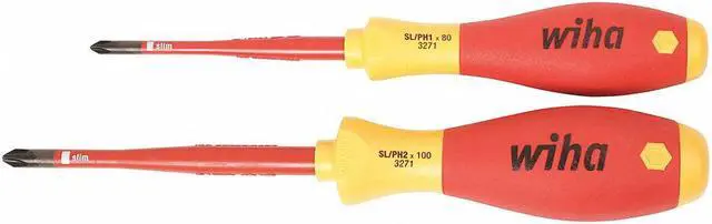 Main image of Wiha Tools Insulated Screwdriver Set, NmPcs2  30770