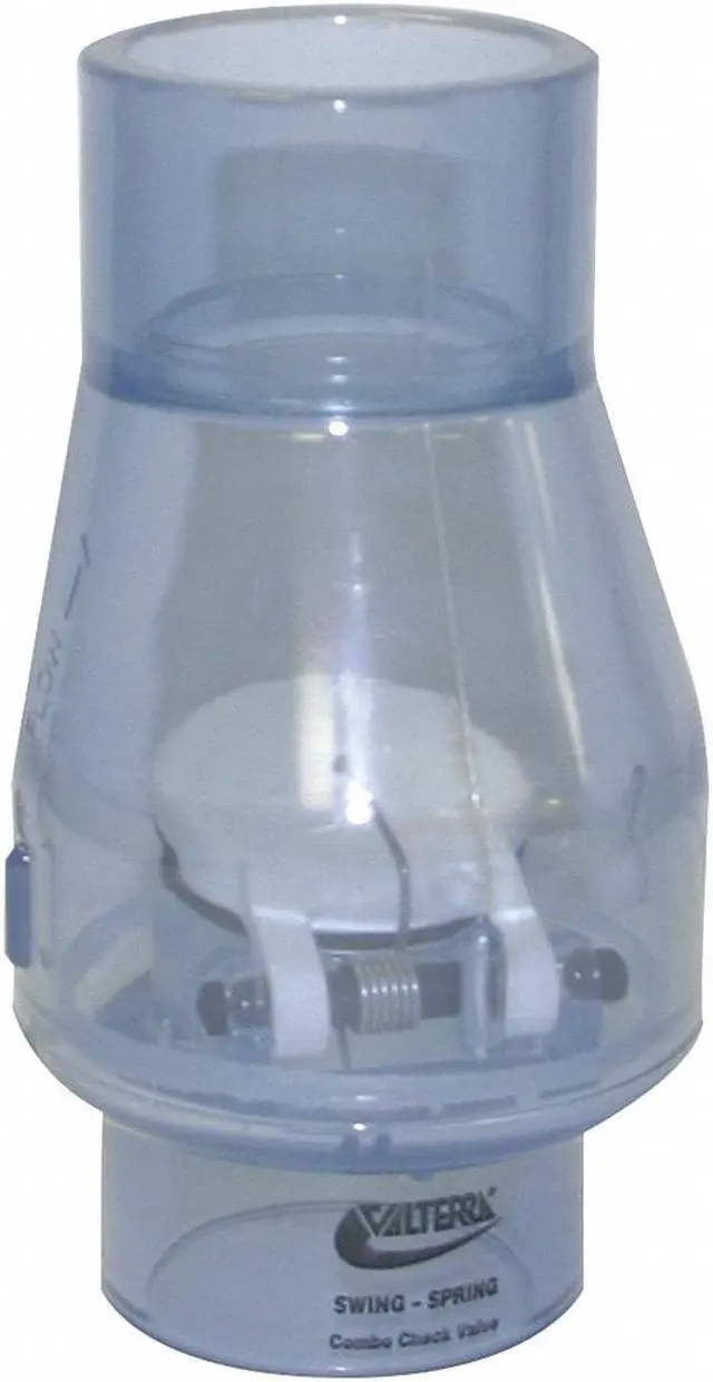 Main image of Valterra 200-C15 1.5" Slip PVC Swing/Spring Combination Check Valve