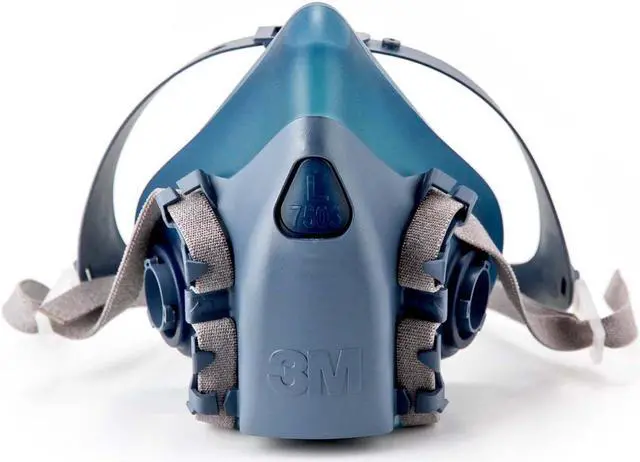 Alt view image 6 of 8 - 3M 37083 Half Facepiece Reusable 7503 Respirator, Large