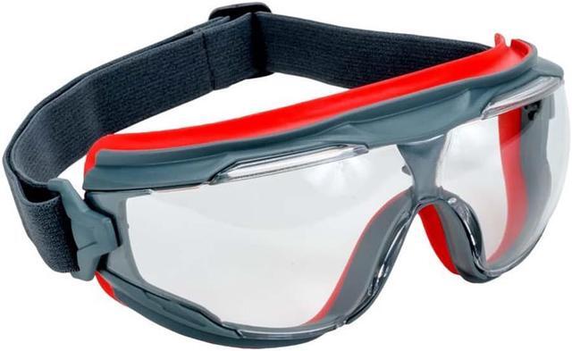 Alt view image 8 of 16 - 3M GoggleGear 500 Series Scotchgard Anti-Fog Lens - Recommended for: Oil & Gas - Eye, Splash, Ultraviolet Protection - Polycarbonate Lens, Elastic Strap - Clear, Gray - 1 Each