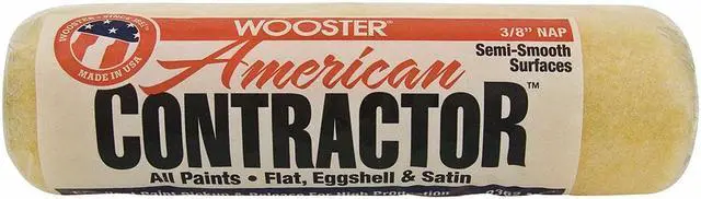 Alt view image 2 of 5 - WOOSTER R562-9 9" Paint Roller Cover, 3/8" Nap, Knit Fabric