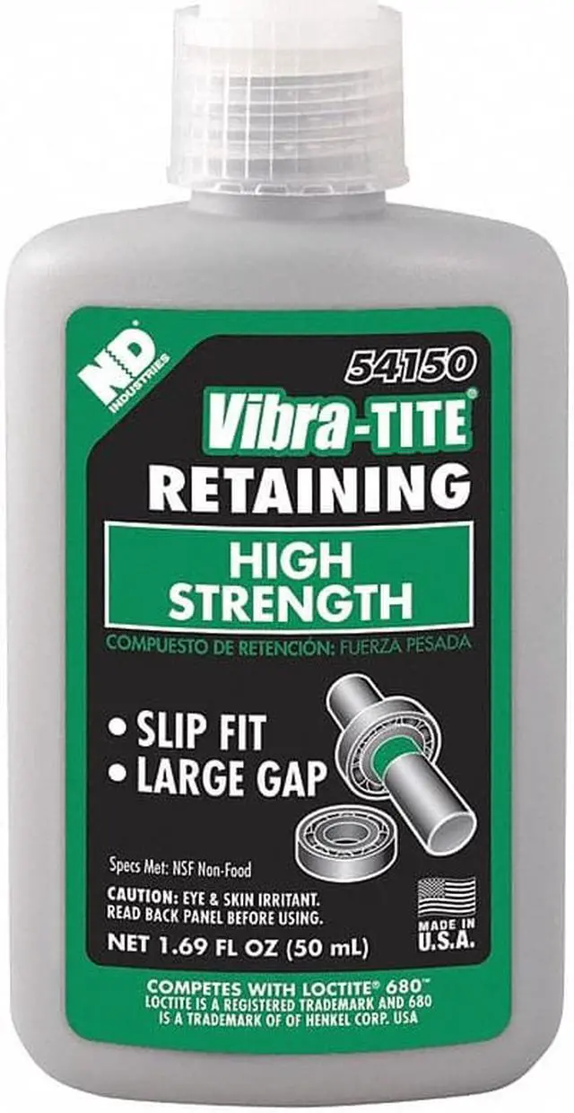 Main image of Vibra-TITE 541 High Strength Slip Fit Anaerobic Retaining Compound 50 ml
