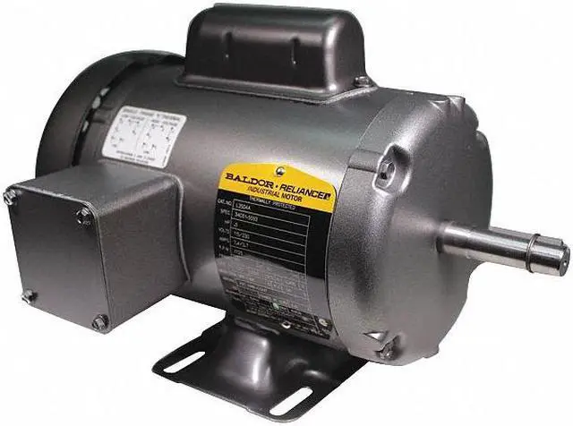 Alt view image 2 of 3 - BALDOR-RELIANCE L3504A Motor,1/2 HP,1725 RPM,115/230V,56,TEFC