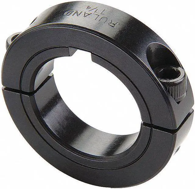 Alt view image 2 of 2 - RULAND MANUFACTURING SPK-24-F Shaft Collar,Clamp,2Pc,1-1/2 In,Steel