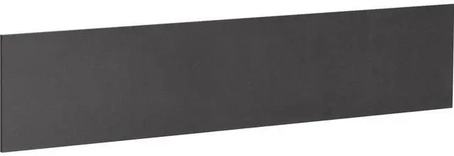 Alt view image 4 of 8 - Lorell Essentials Series Hutch Tackboards - 16.50" Height x 45" Width - Black Fabric Surface - Laminated - 1 / Each  LLR