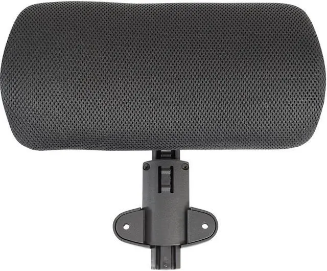 Alt view image 5 of 10 - Lorell Headrest Adjustable 1-3/5"x12-3/5"x6" Black 60329