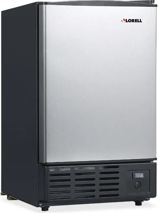 Alt view image 2 of 2 - Lorell LLR73210 Stainless Steel Ice Maker/Refrigerators, 19 L