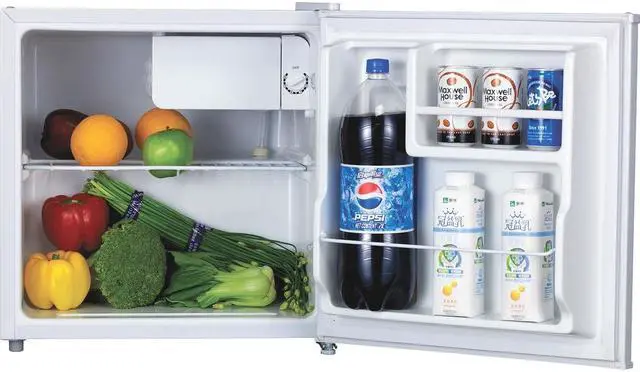 Alt view image 4 of 4 - Lorell Compact Refrigerator 1.6 cu ft White 72310