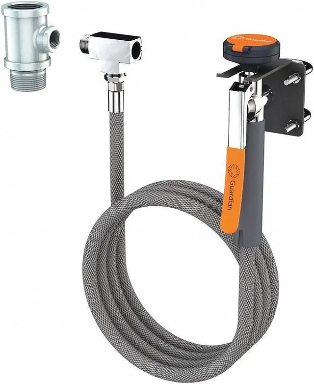Alt view image 3 of 6 - GUARDIAN EQUIPMENT G5011 Drench Hose, Stainless Steel, Gray, For Use With,