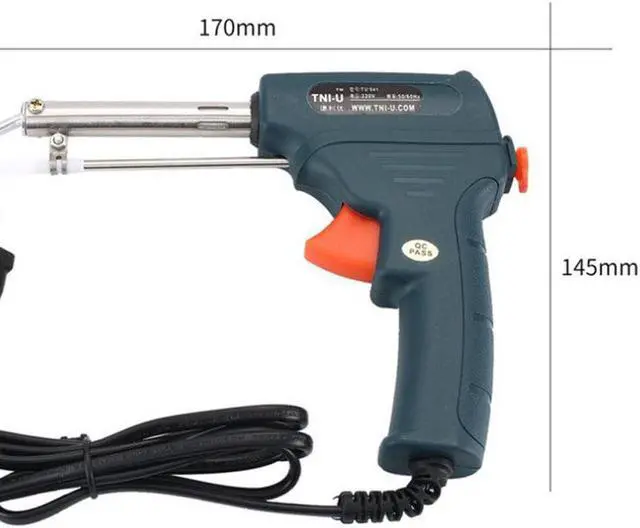 Alt view image 5 of 5 - TNI-U TU-941 220V 40W Manual Soldering Iron Hand Welding Tool Electric Gun Type Machine for Precision Electronic Repairing
