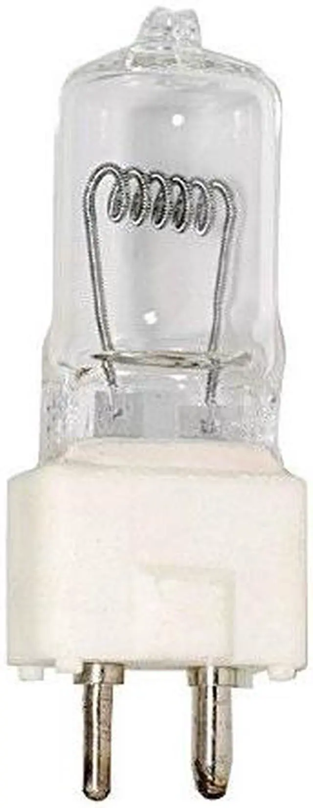 Alt view image 4 of 5 - PLATINUM FTK 500w 120v GY9.5 2Pin Base Stage Studio Halogen Light Bulb