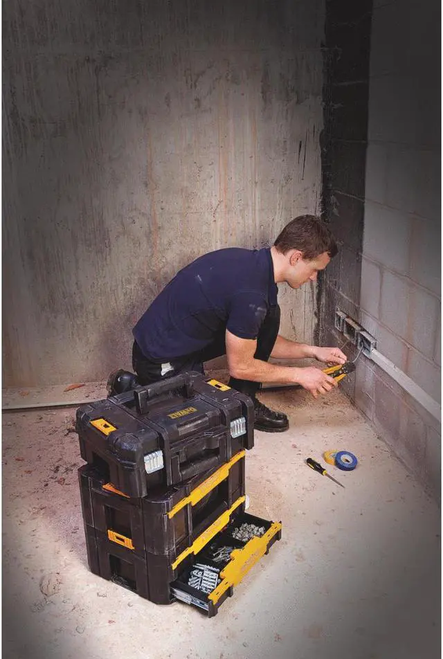 Alt view image 5 of 14 - Dewalt DWST17807 TSTAK-2 Flat Top Stackable Organizer