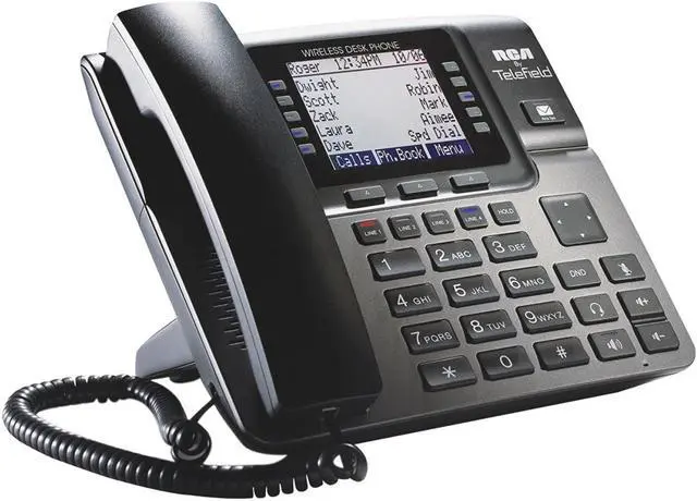 Main image of RCA U1000 4-line Operation Unison 4 Line Business Phone System Base Integrated Answering Machine