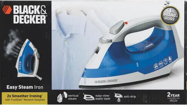 Alt view image 4 of 15 - SPECTRUM BRANDS IR06V BD Iron Easy Steam Compact