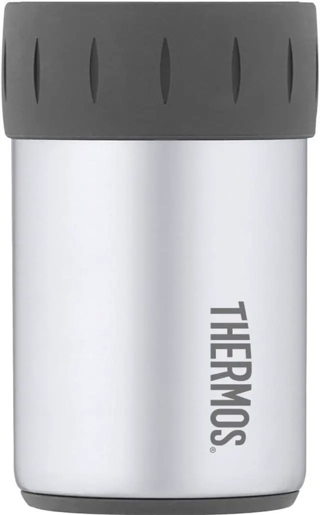 Alt view image 5 of 9 - Thermos 12 Oz. Silver Stainless Steel Insulated Drink Holder 2700TRI6