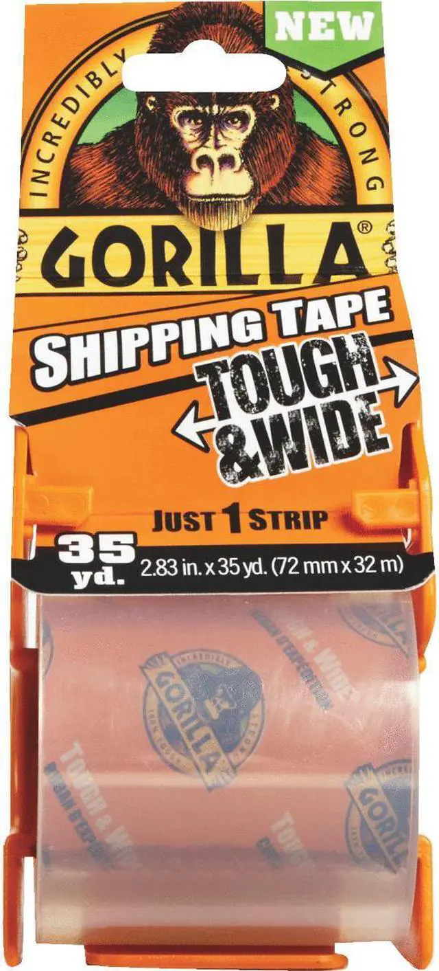 Alt view image 2 of 11 - Gorilla Glue 6045002 Packaging Tape, Clear, 35 Yard