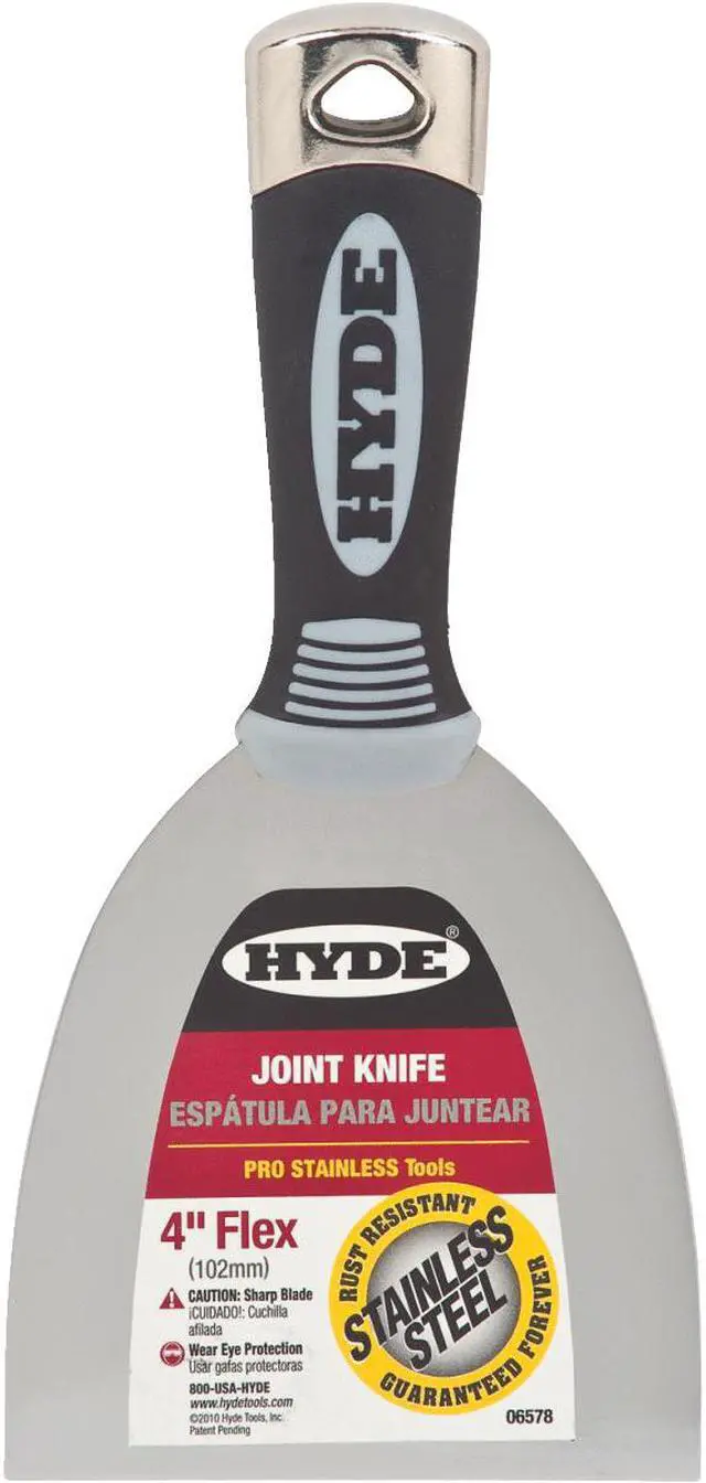 Main image of Hyde Pro Stainless 4 In. Flex Joint Knife 06578