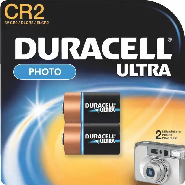 Alt view image 6 of 10 - Duracell Ultra CR2 Photo Lithium Battery, 3 Volt, 800 mAh, 2 Pack #DLCR2B2